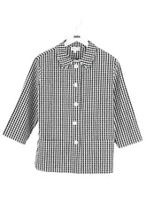 Chemise Agnès B. Noir en Coton, taille L - Seconde Main