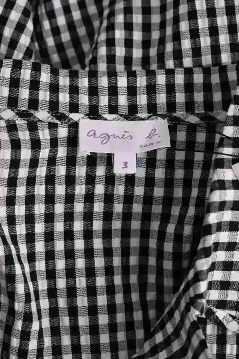 Chemise Agnès B. Noir en Coton