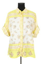 Chemise Alemais Jaune en Coton, taille L - Seconde Main