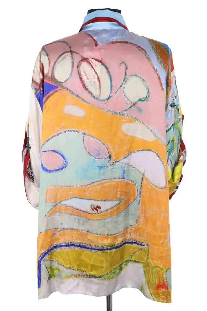 Chemise Alemais Multicolore en Soie