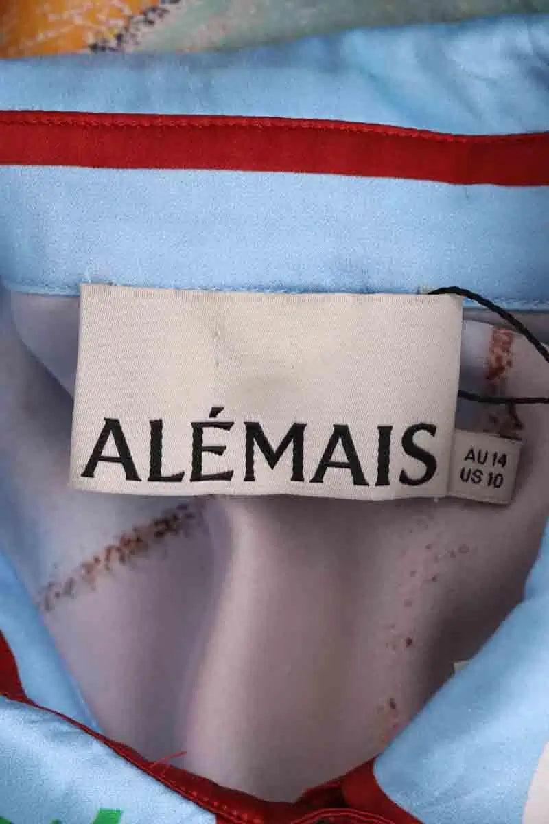 Chemise Alemais Multicolore en Soie