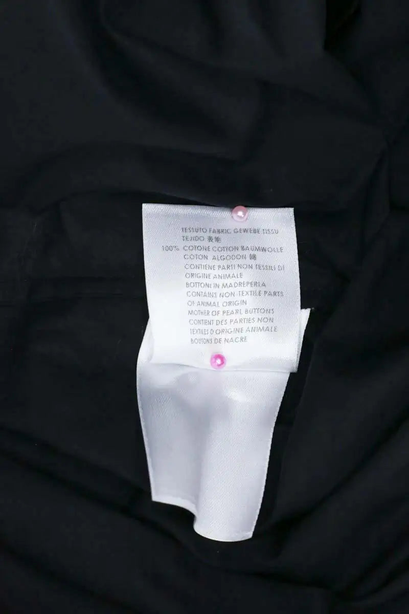 Chemise Alexander McQueen Noir en Coton