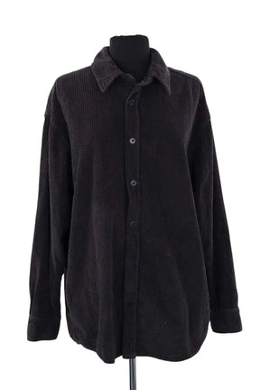 Chemise American Vintage Anthracite en Coton, taille S - Seconde Main
