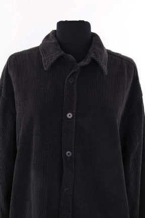 Chemise American Vintage Anthracite en Coton
