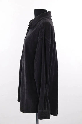 Chemise American Vintage Anthracite en Coton