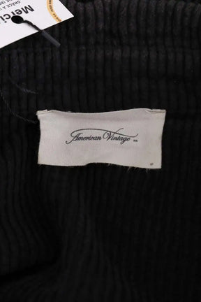 Chemise American Vintage Anthracite en Coton