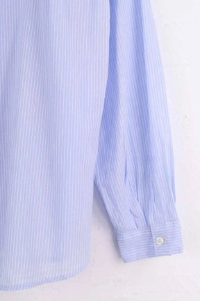 Chemise American Vintage Bleu en Coton
