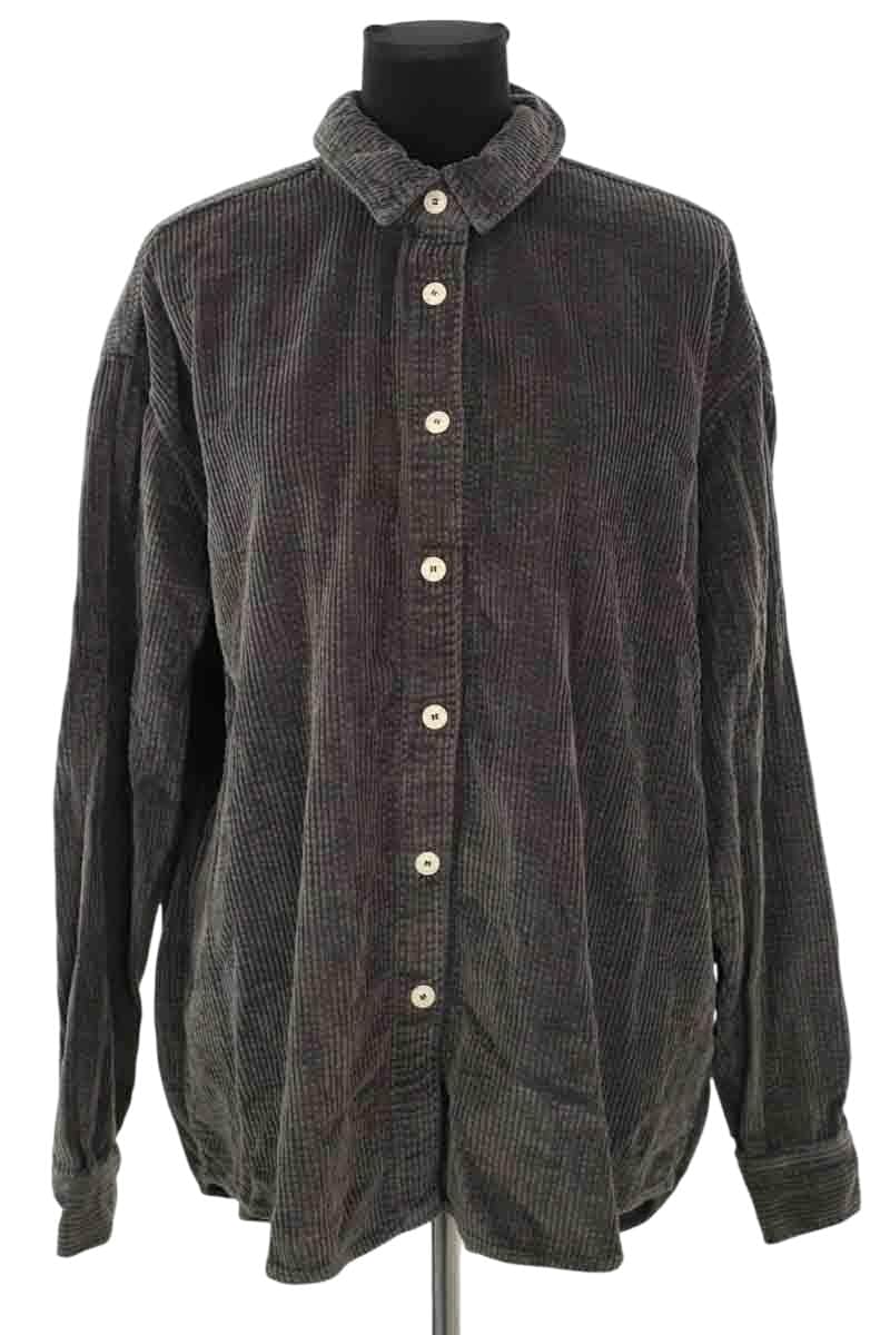Chemise American Vintage Gris en Coton, taille S - Seconde Main