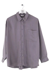 Chemise American Vintage Gris en Viscose, taille M - Seconde Main