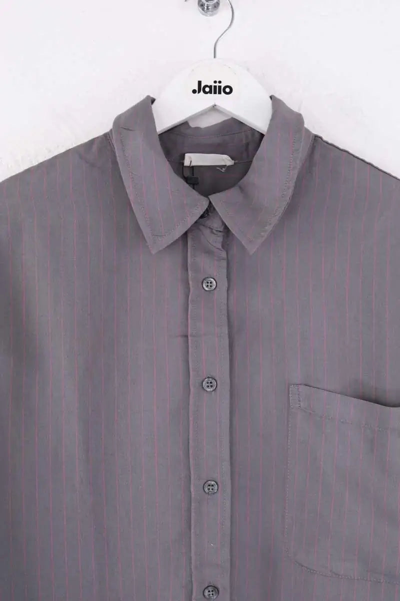 Chemise American Vintage Gris en Viscose