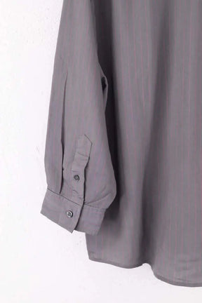 Chemise American Vintage Gris en Viscose