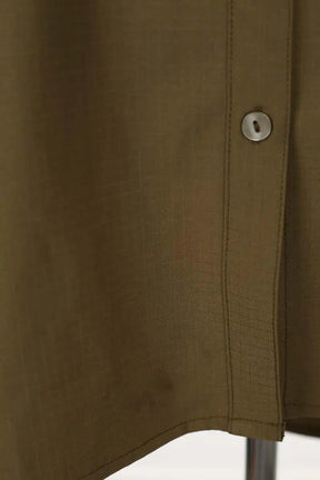 Chemise American Vintage Kaki en Synthétique
