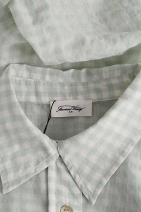 Chemise American Vintage Vert en Synthétique