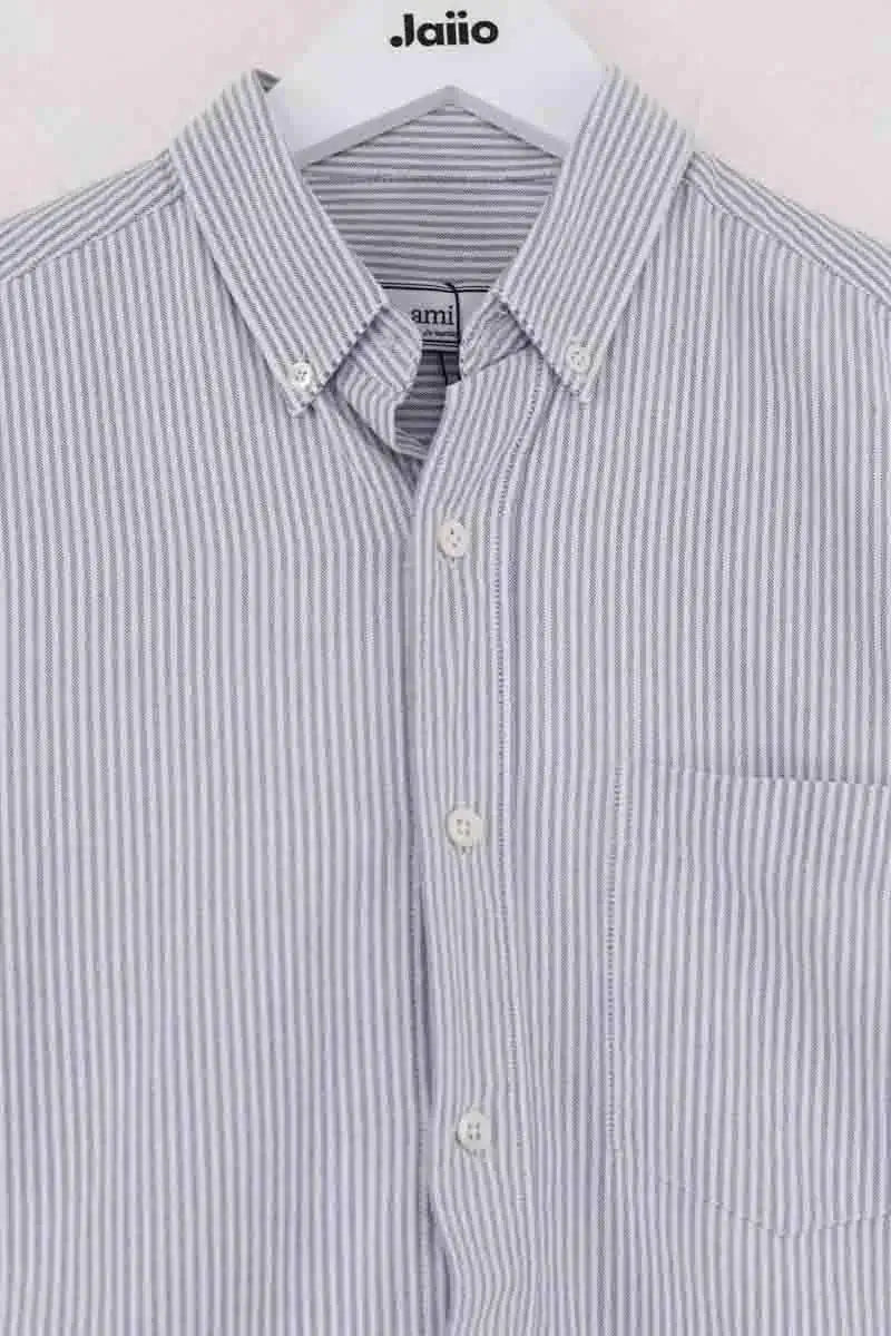 Chemise Ami Bleu en Coton