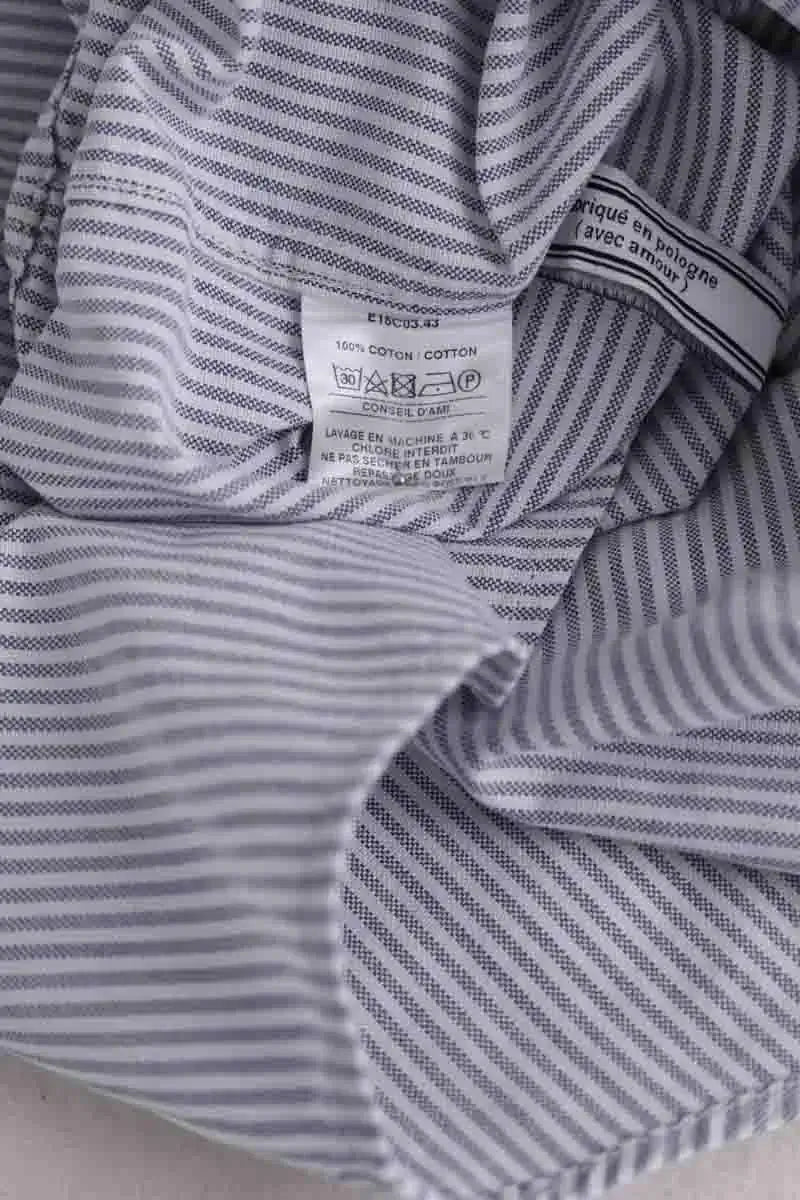Chemise Ami Bleu en Coton