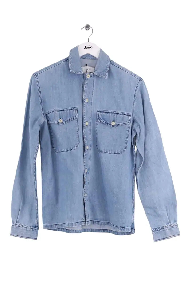 Chemise Ami Bleu en Coton, taille XS - Seconde Main