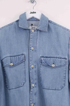 Chemise Ami Bleu en Coton