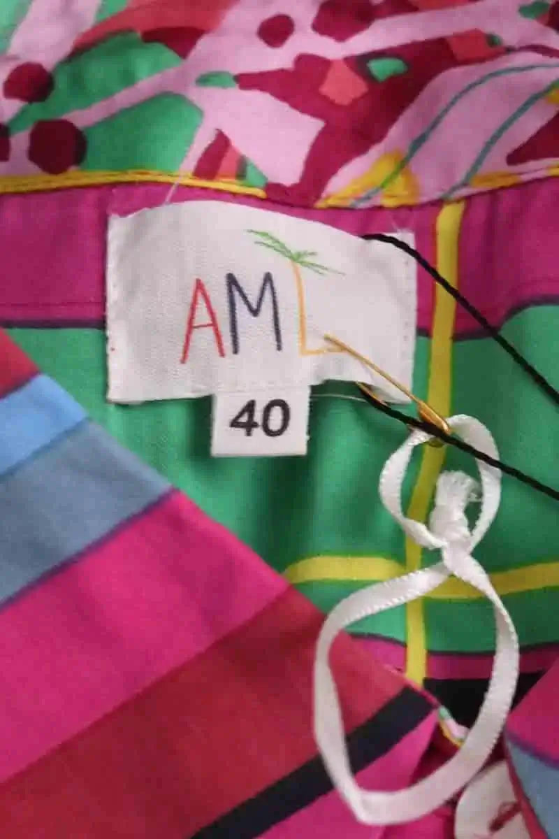 Chemise AML Paris Multicolore en Synthétique