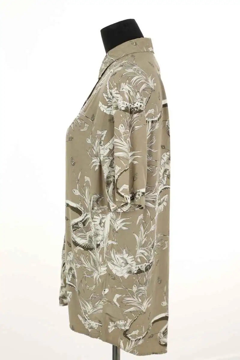 Chemise Anine Bing Kaki en Viscose