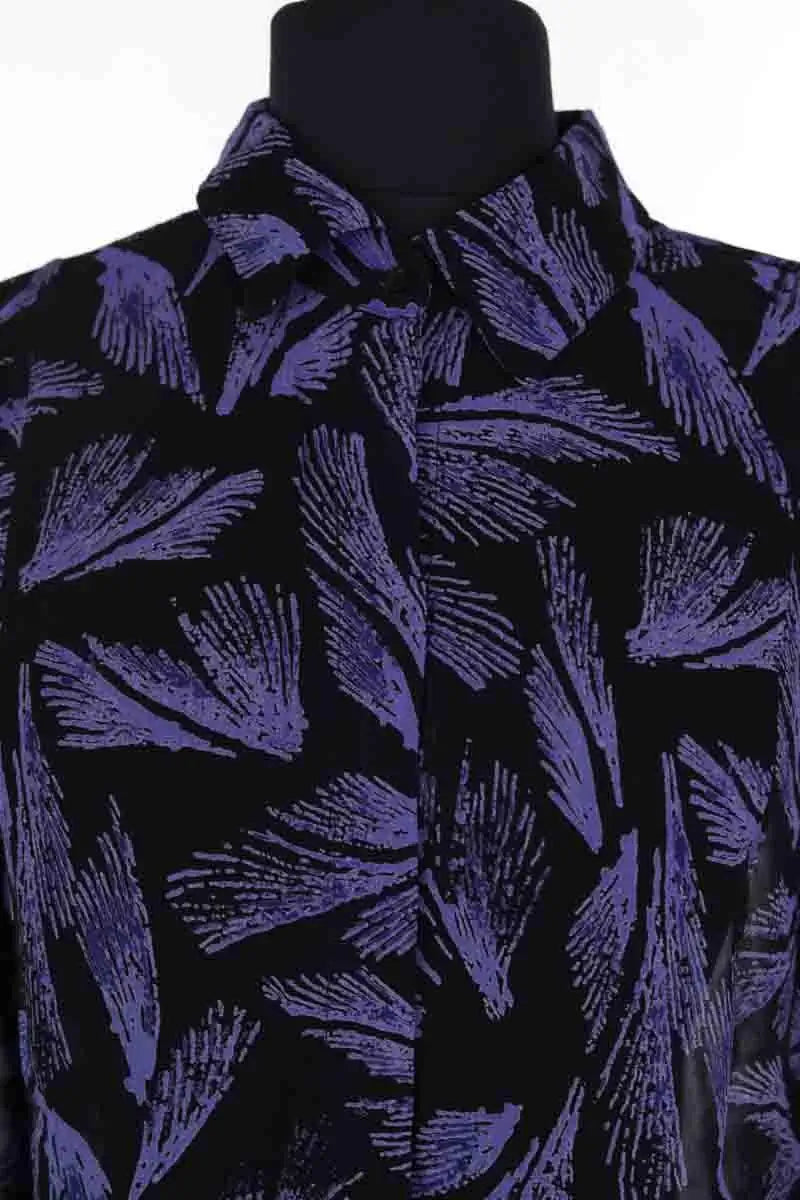 Chemise Antik Batik Violet en Viscose