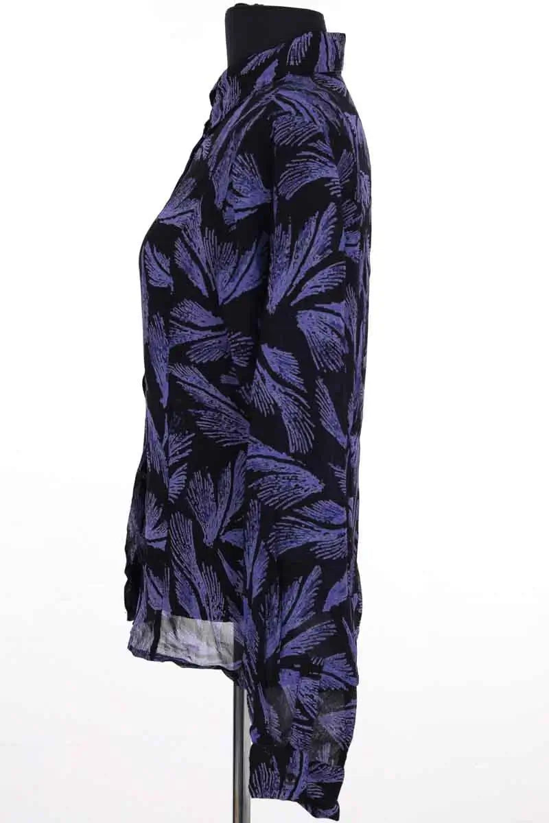 Chemise Antik Batik Violet en Viscose