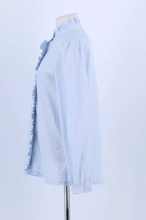 Chemise APC Bleu en Coton