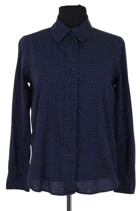 Chemise APC Bleu en Coton, taille XS - Seconde Main