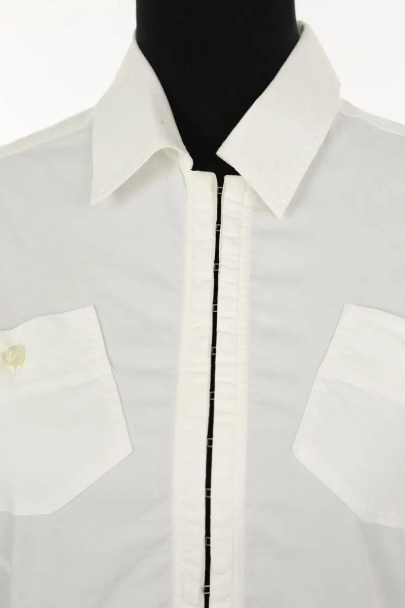 Chemise Armani Jeans Blanc en Coton