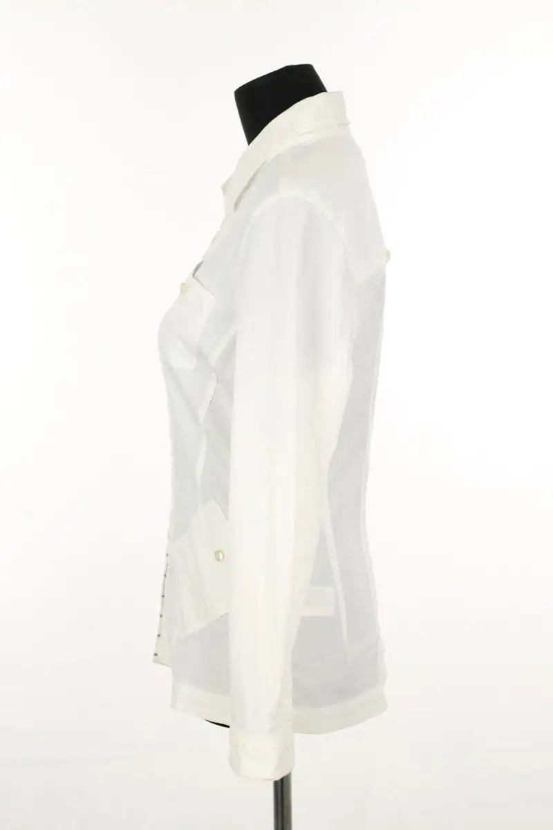 Chemise Armani Jeans Blanc en Coton