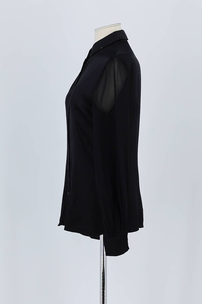 Chemise Armani Noir en Viscose
