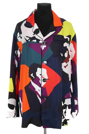 Chemise AZ Factory Multicolore en Soie, taille S - Seconde Main