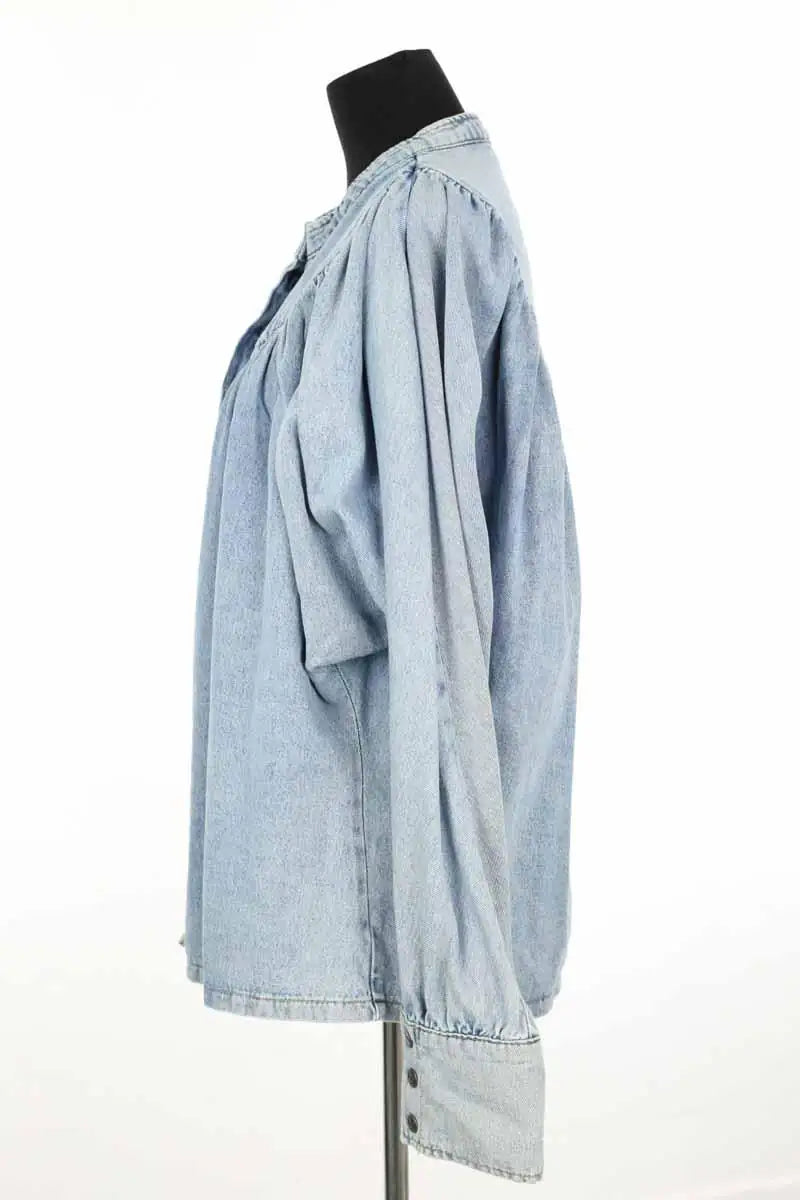 Chemise Balzac Bleu en Coton
