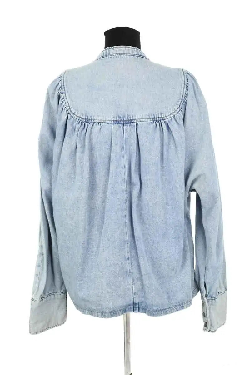 Chemise Balzac Bleu en Coton