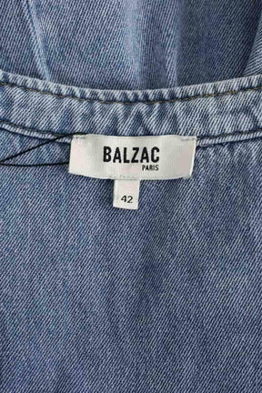 Chemise Balzac Bleu en Coton