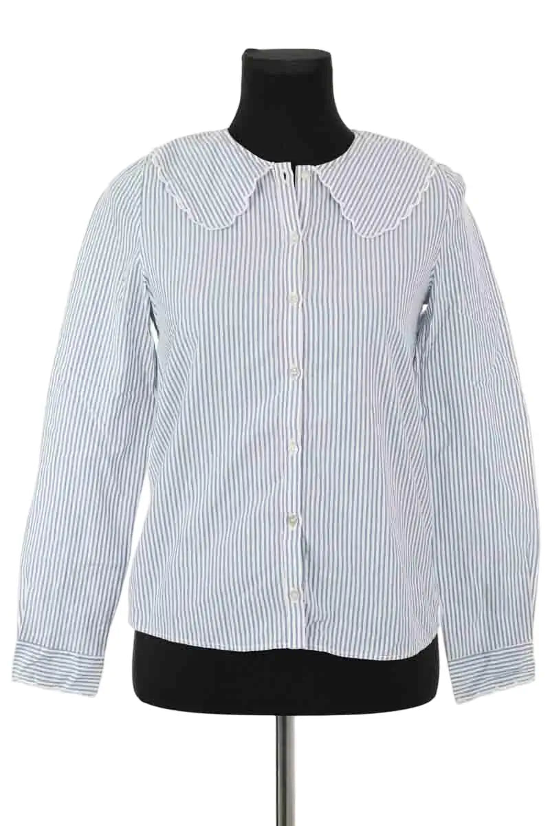 Chemise Balzac Bleu en Coton, taille XS - Seconde Main