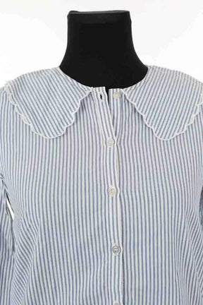Chemise Balzac Bleu en Coton