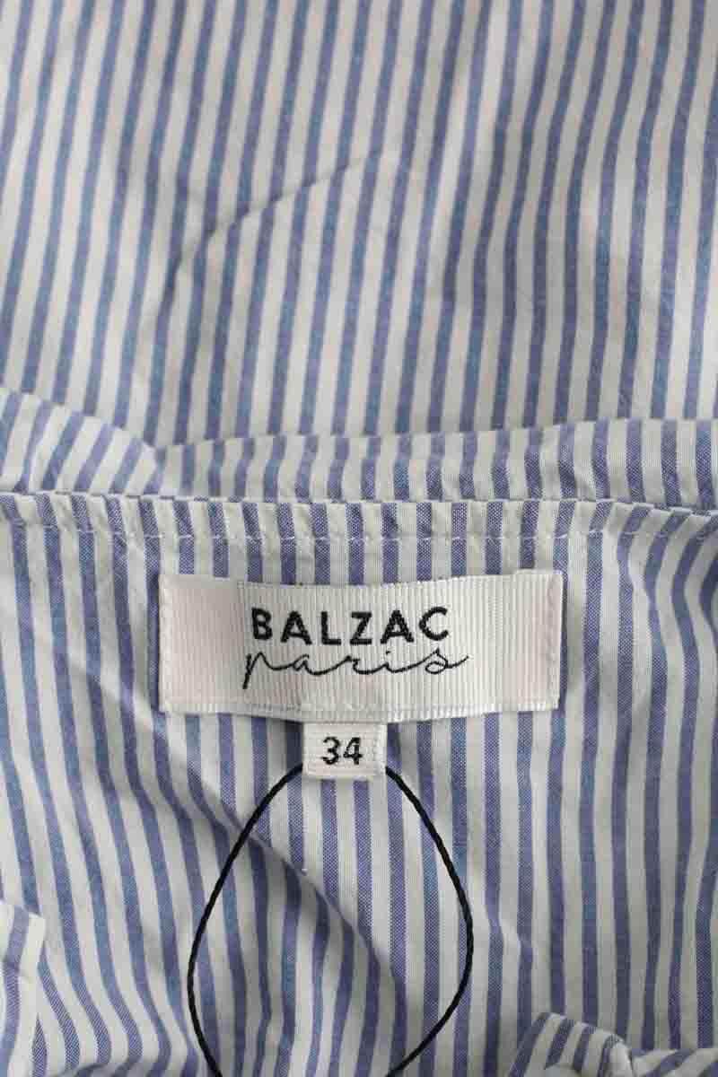 Chemise Balzac Bleu en Coton