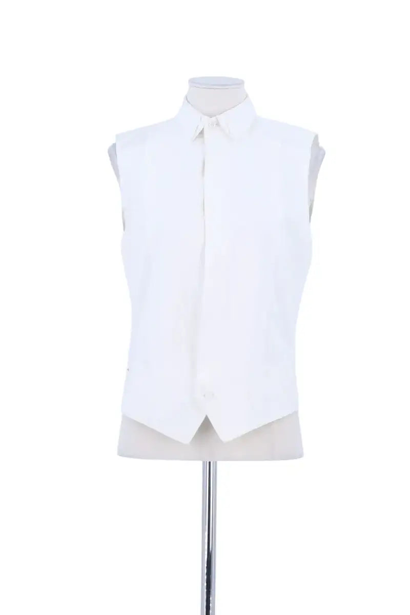 Chemise Barbara Bui Blanc en Coton, taille M - Seconde Main