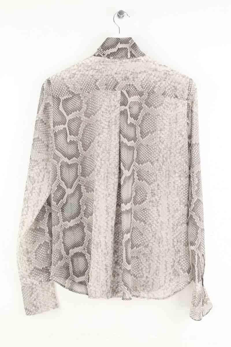 Chemise Barbara Bui Gris en Polyester
