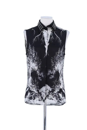 Chemise Barbara Bui Noir en Soie, taille M - Seconde Main