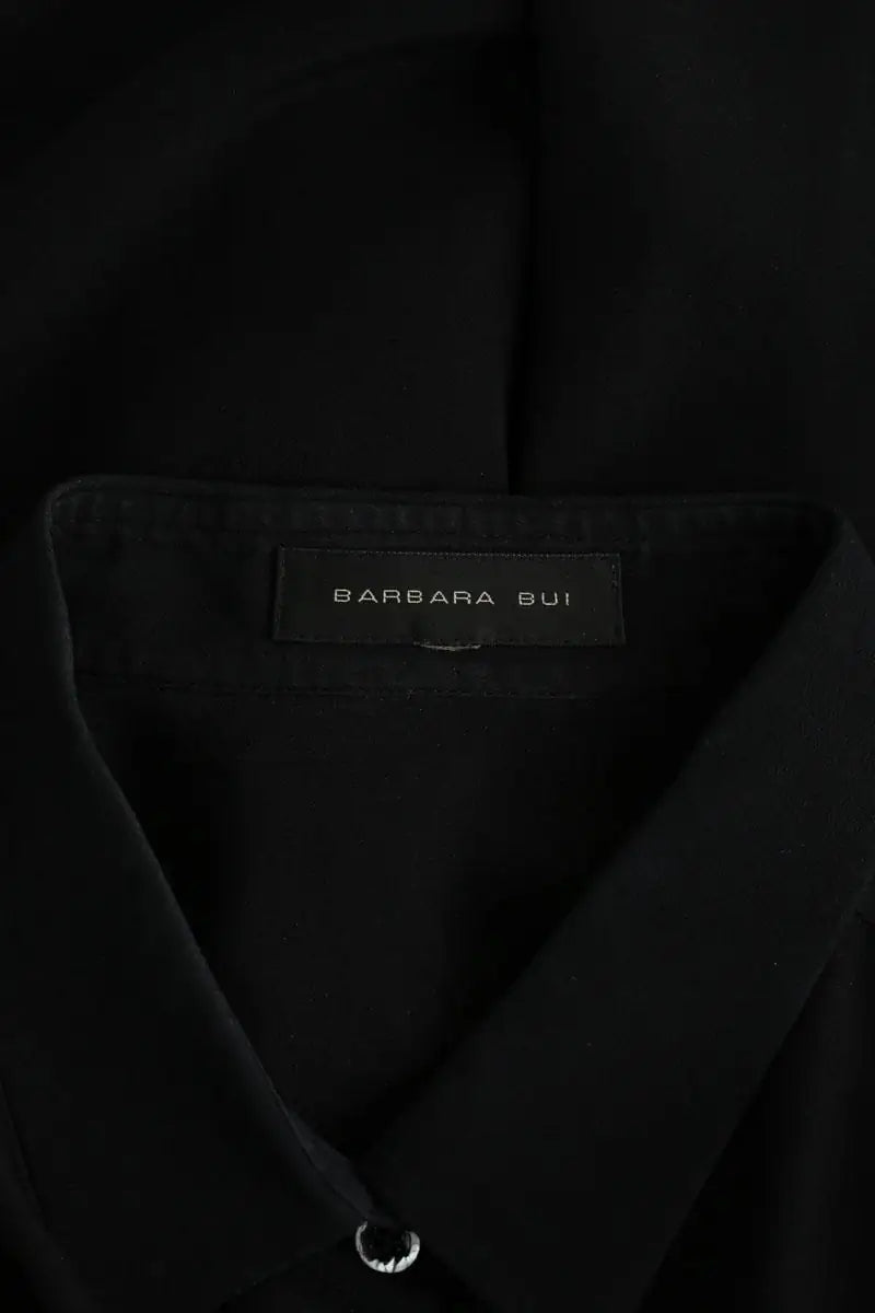 Chemise Barbara Bui Noir en Soie