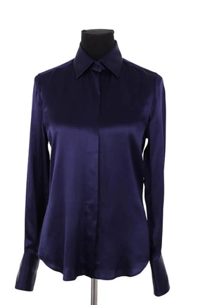 Chemise Barbara Bui Violet en Soie, taille S - Seconde Main