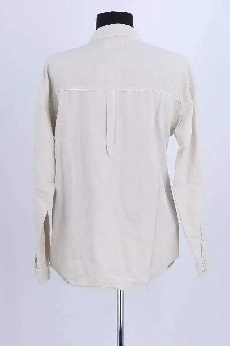 Chemise Ba&Sh Beige en Coton