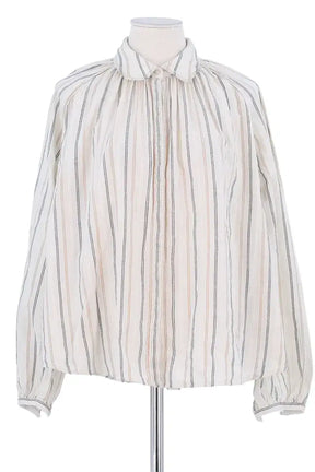 Chemise Ba&Sh Beige en Coton, taille S - Seconde Main