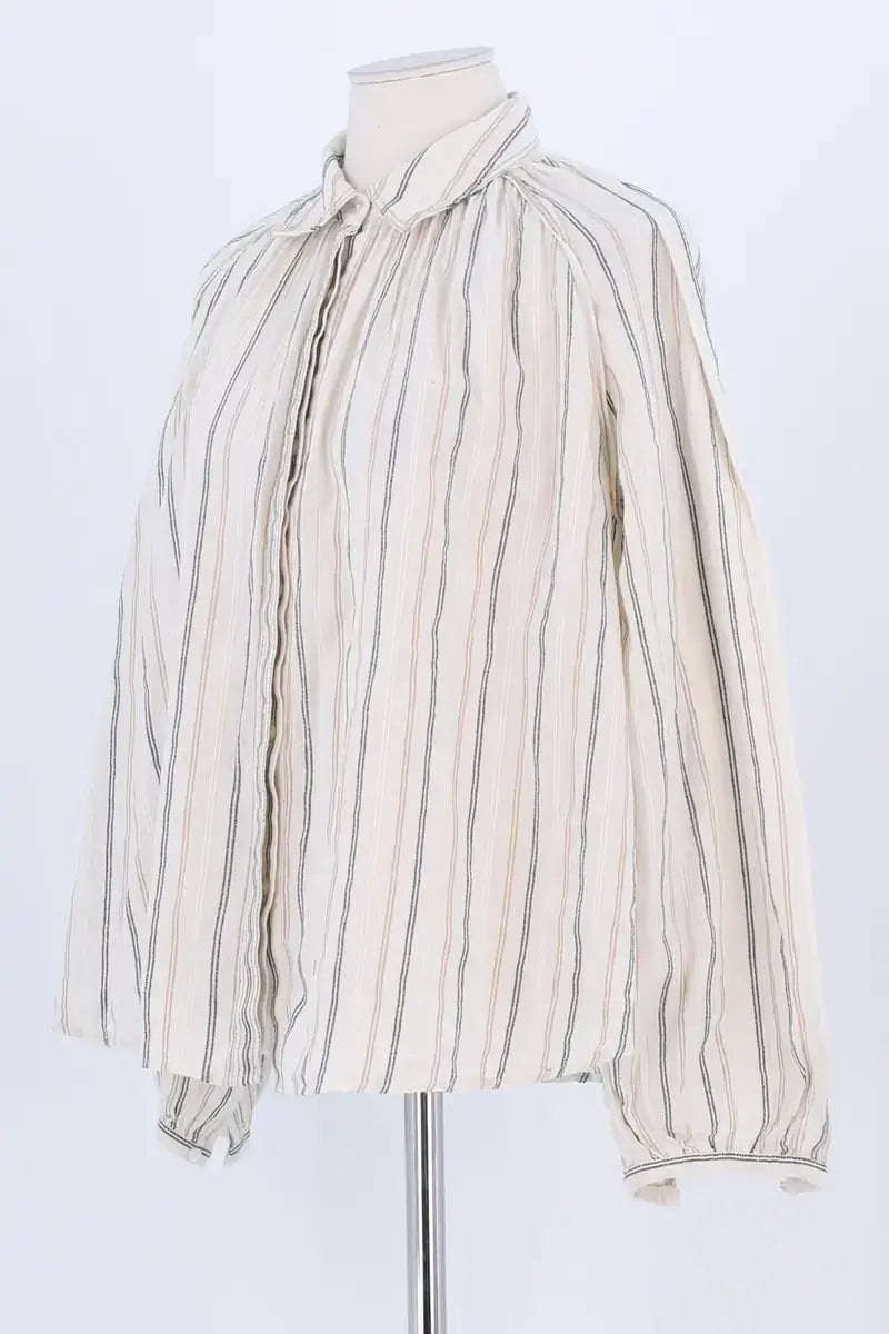 Chemise Ba&Sh Beige en Coton