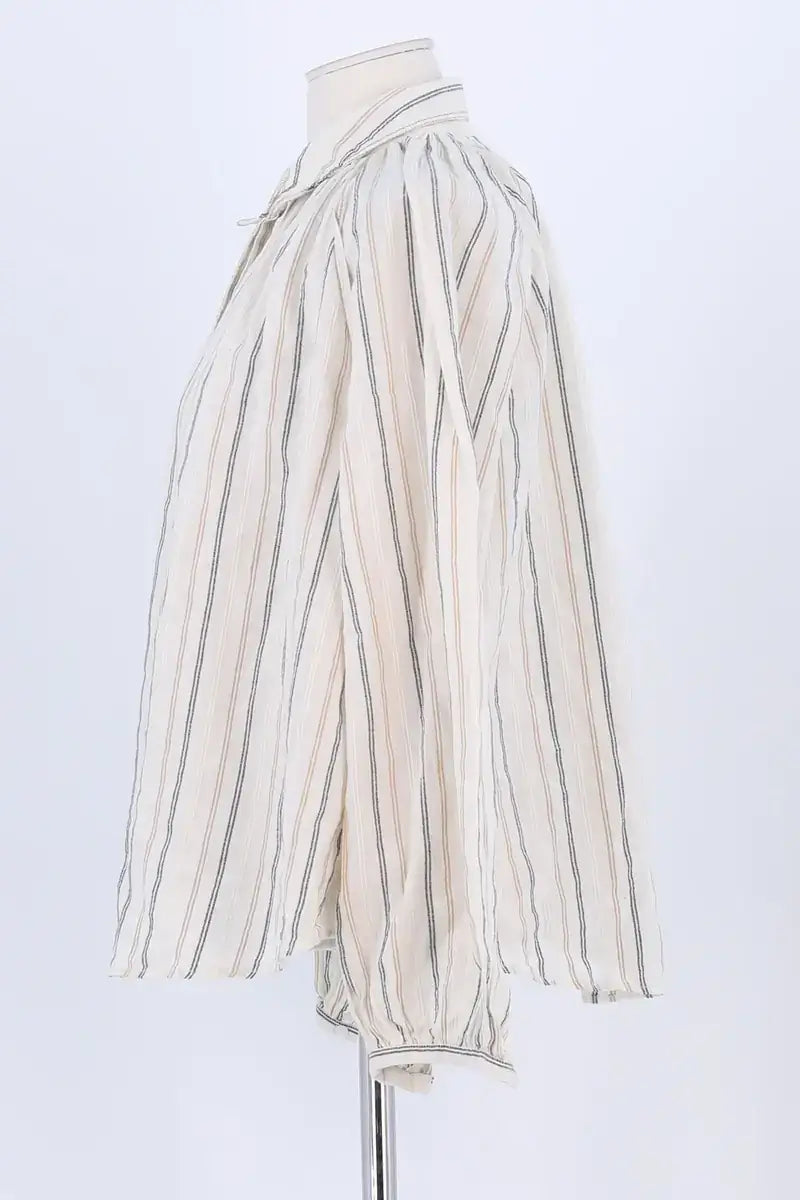 Chemise Ba&Sh Beige en Coton