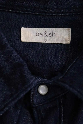 Chemise Ba&Sh Bleu en Coton