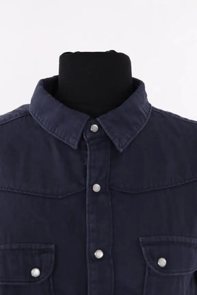 Chemise Ba&Sh Gris en Coton