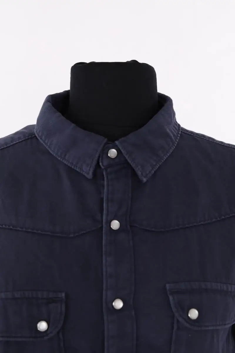 Chemise Ba&Sh Gris en Coton