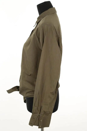 Chemise Ba&Sh Kaki en Coton